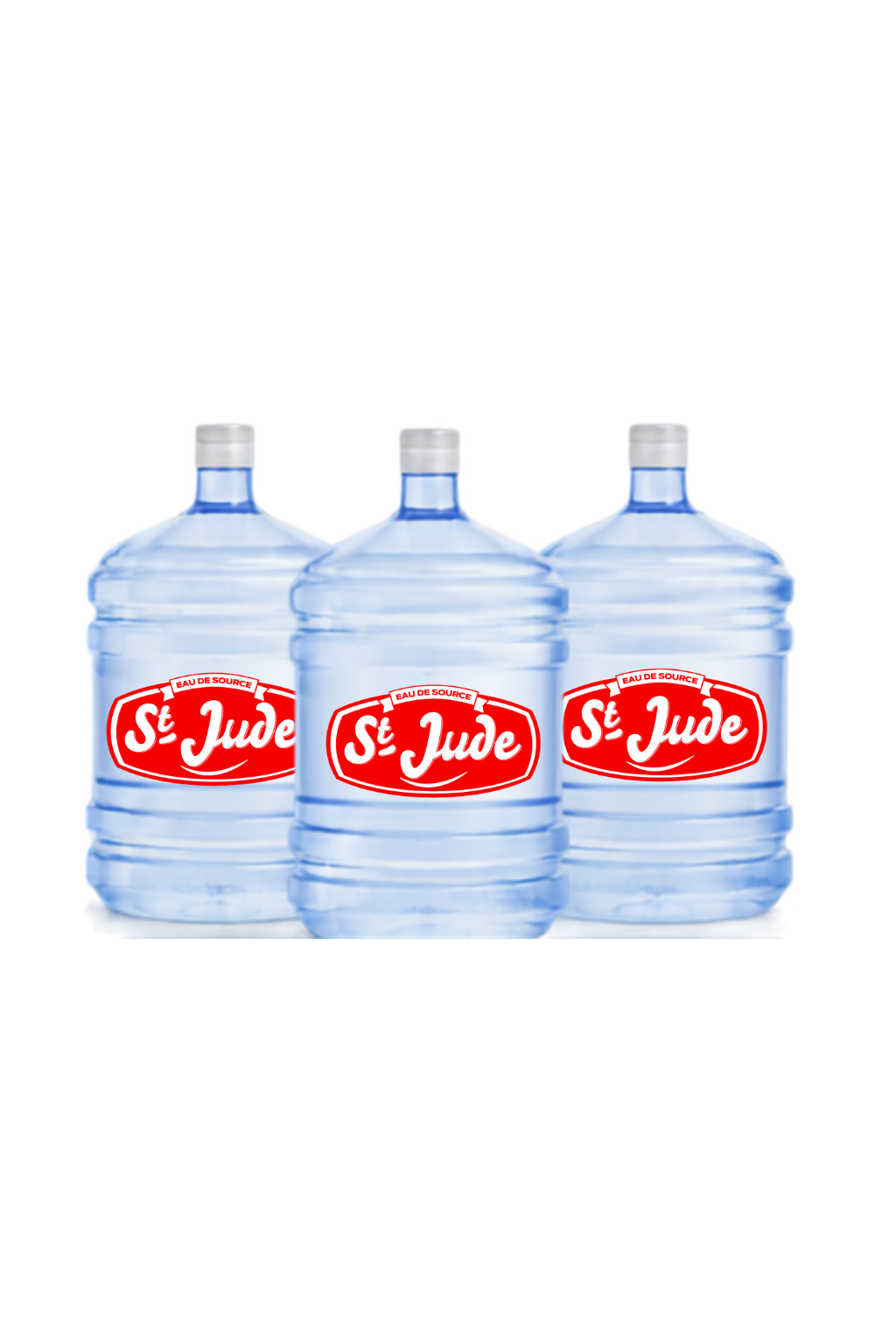 3 bonbonnes 18,9L St-Jude
